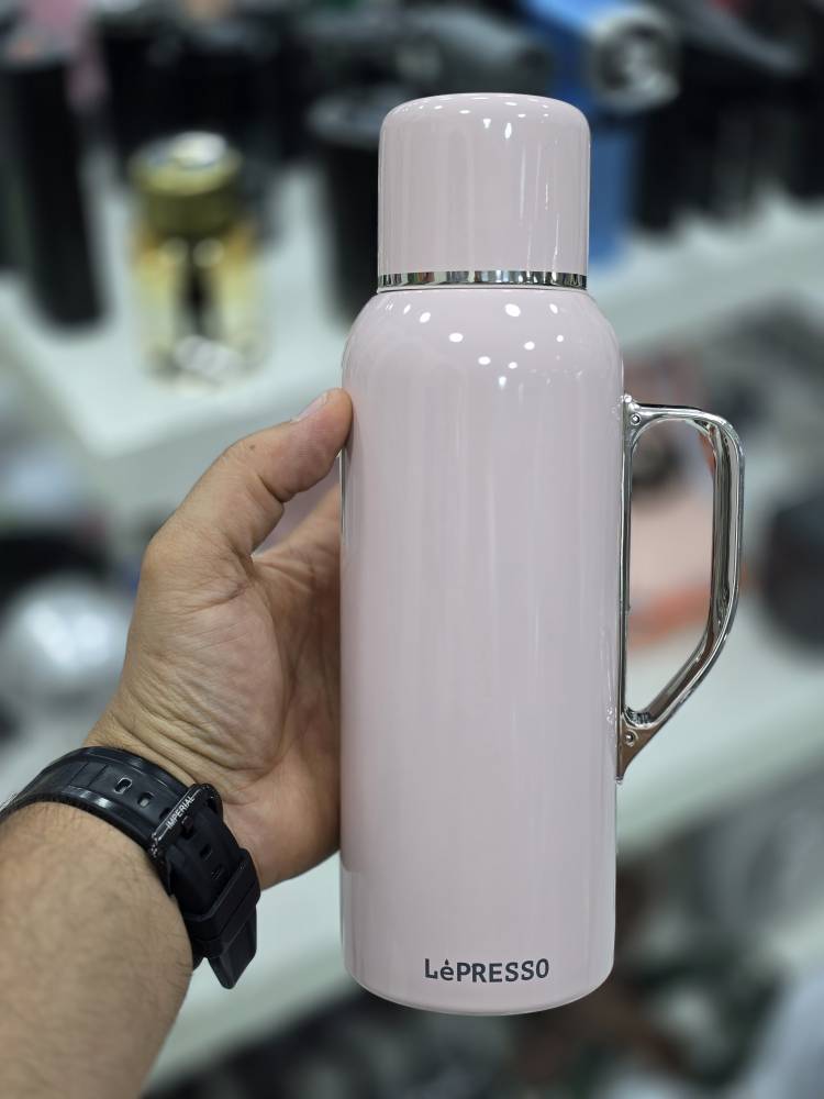 فلاسک یا بطری عایق حرارتی اورجینال Insulated Bottle برند LePRESSO مدل ThermoSense ضمانت سلامت گارانتی تست و مرجوعی در صورت ایراد