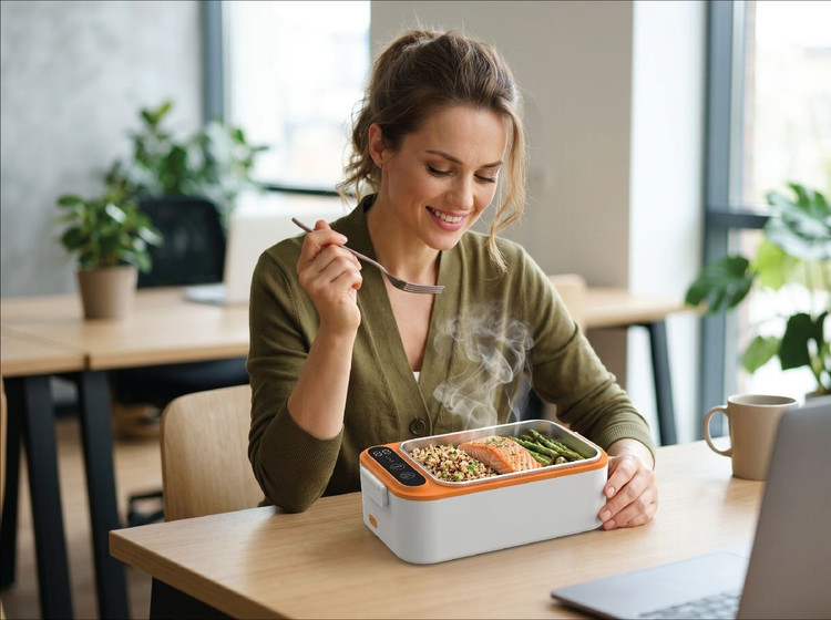 ظرف غذای برقی و شارژی برند Porodo مدل Lite Lunch مدل PDLFSTDA01 ضمانت سلامت گارانتی تست ومرجوعی در صورت ایراد ارسال فوری