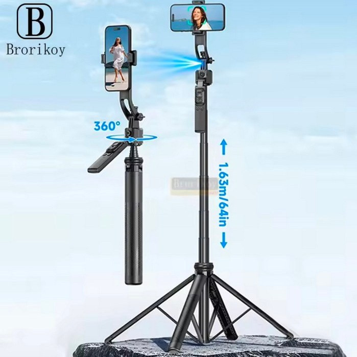 مونوپاد و گیمبال مدل AI FACE C17 اورجینال مجهز به هوش مصنوعی استابلایزر قابلیت ردیابی چهره و چرخش ۳۶۰ درجه ضمانت تست و مرجوعی در صورت ایراد ارسال فوری به سراسر کشور