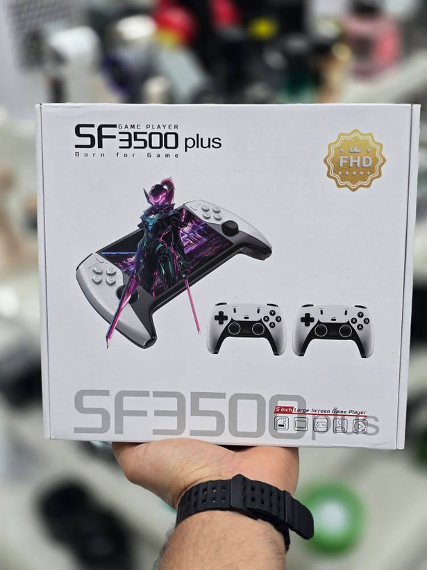 کنسول بازی SF3500 Plus با دوسته ضمانت سلامت گارانتی تست و مرجوعی در صورت ایراد