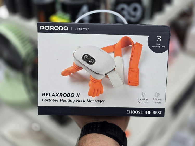 ماساژور طرح دست چنگکی برند پرودو Porodo کیفیت عالی ضمانت سلامت گارانتی تست و مرجوعی در صورت ایراد ارسال فوری