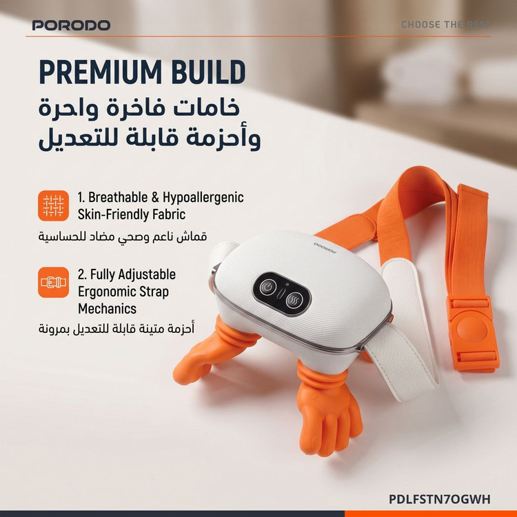 ماساژور طرح دست چنگکی برند پرودو Porodo کیفیت عالی ضمانت سلامت گارانتی تست و مرجوعی در صورت ایراد ارسال فوری