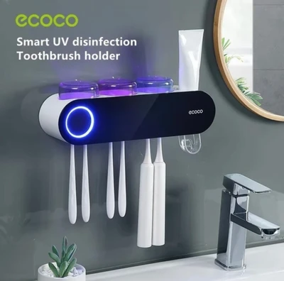 جا مسواکی و ضد عفونی کننده هوشمند Ecoco مدل E2112 اورجینال ضمانت سلامت گارانتی تست و‌مرجوعی در صورت ایراد ارسال فوری