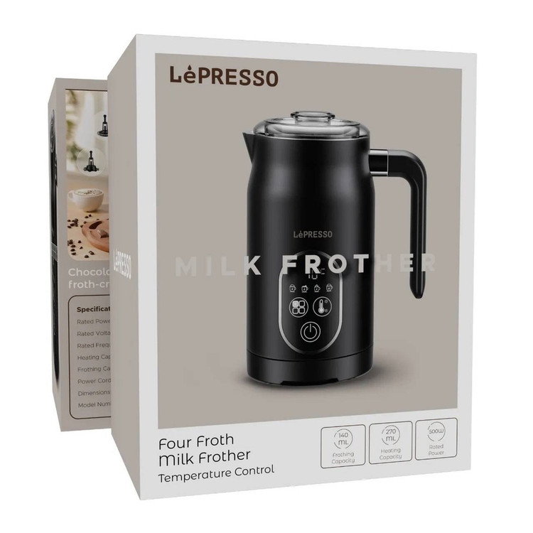 کفساز شیر ۴ کاره 4-in-1 Milk Frother برند LėPRESSO مدل LP027 : LPCFFM0027 ضمانت سلامت گارانتی تست و مرجوعی در صورت ایراد ارسال فوری